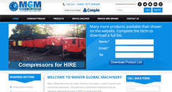 Desktop Screenshot of manorglobal.co.uk